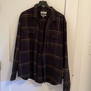 Men’s Madewell plaid button down in great condition